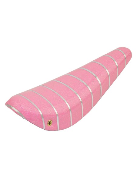 16 Banana Saddle Sparkle/Pink W/Silver Stripe.